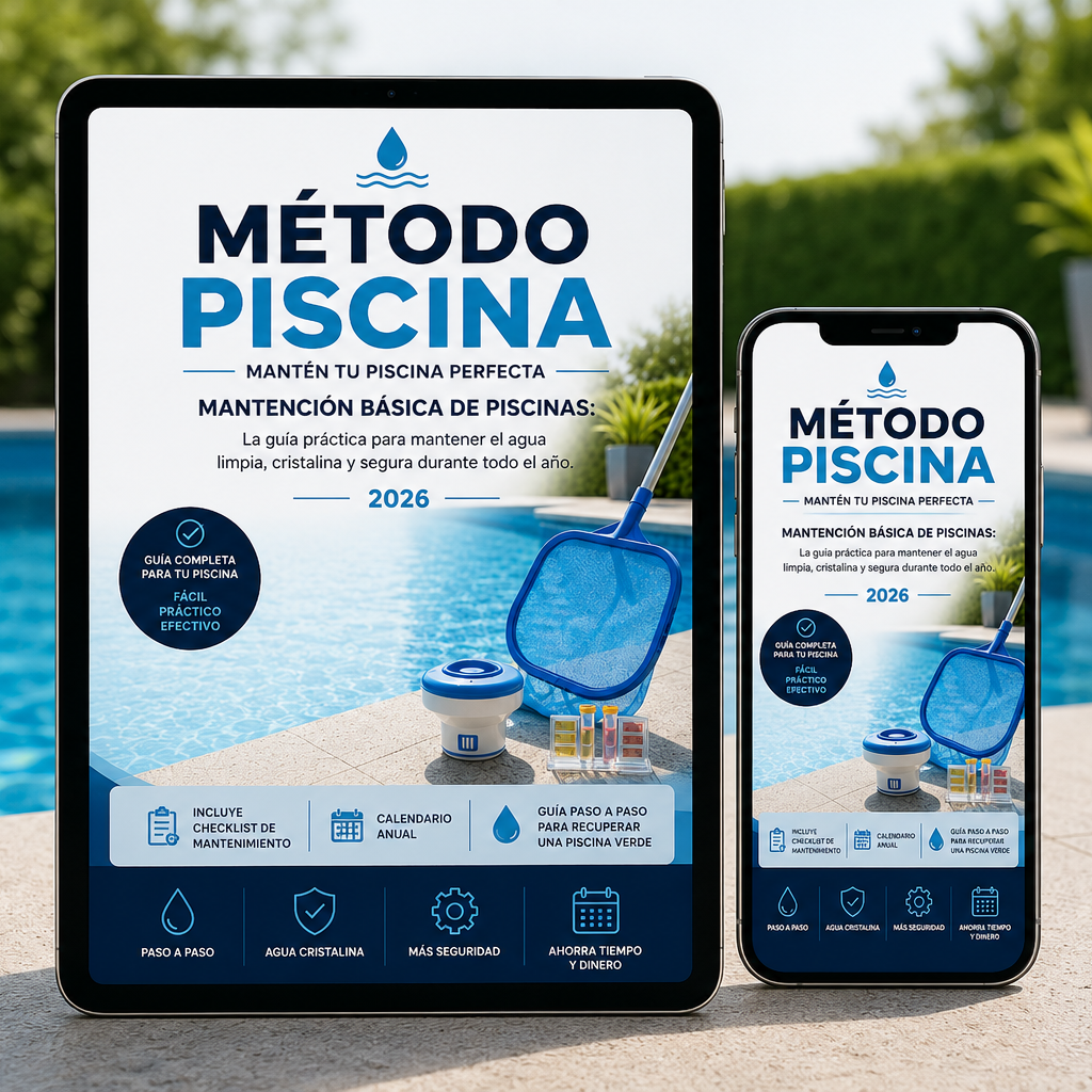 Método Piscina. Mantén tu piscina perfecta: Guía digital